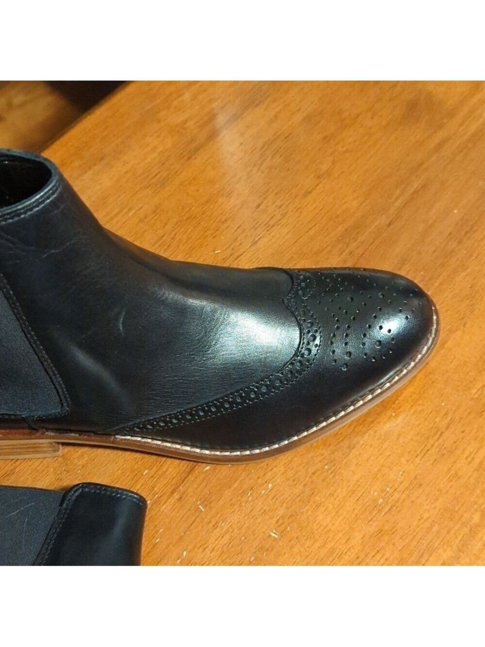 Dune London Black Western Boots Women's Size 10.5 EU 41 - Picture 12 of 13